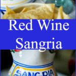 Red Wine Sangria made with citrus fruit, brandy and triple sec is a cool and refreshing summertime drink. Perfect for Cinco de Mayo celebrations too!