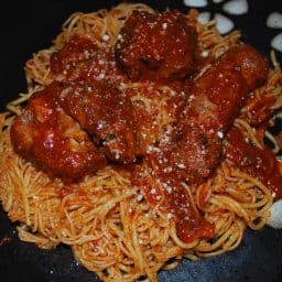 Angel Hair Pasta with Neapolitan Ragu