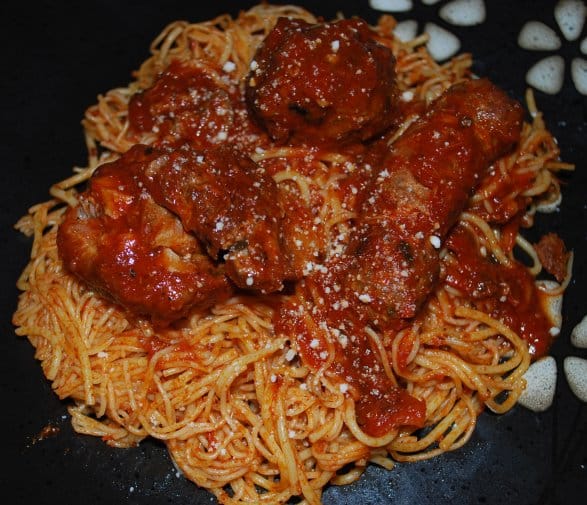 Angel Hair Pasta with Neapolitan Ragu