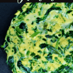 Spinach and Havarti Frittata