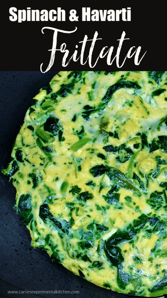 Spinach and Havarti Frittata