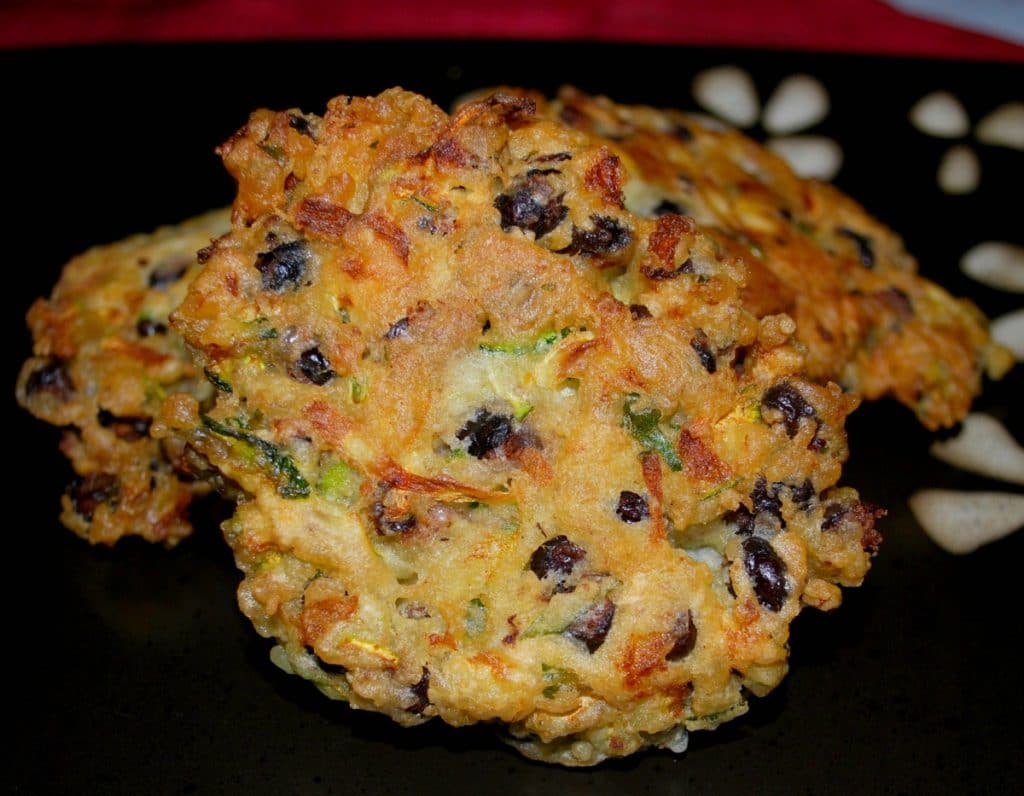 Black Bean Zucchini Fritter