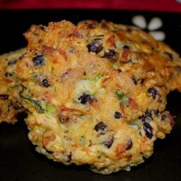 Black Bean Zucchini Fritter