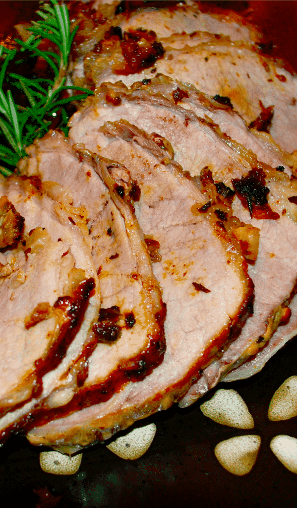  Tender Roast Beef topped with a mixture of horseradish, garlic and fresh rosemary is the perfect meal for a Sunday afternoon. 