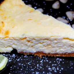 White Chocolate Limoncello Cheesecake