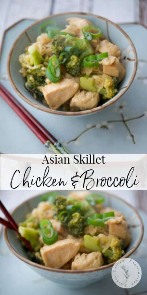 A plate of Asian Chicken and Broccoli with chopsticks