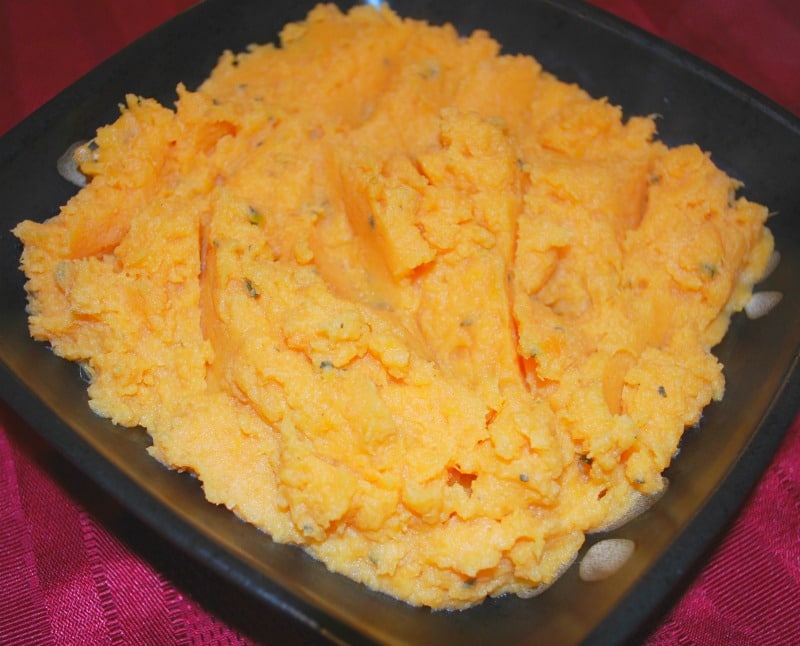 Buttermilk Mashed Sweet Potatoes with Brown Butter & Sage