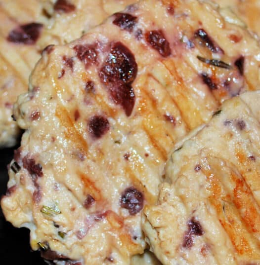 Kalamata Olive and Havarti Cheese Chicken Burgers
