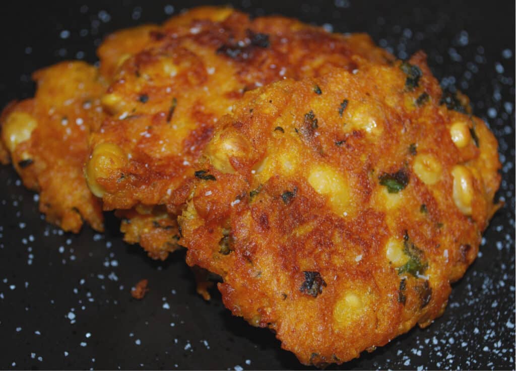Pumpkin Chick Pea Fritters