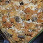 Italian Sausage and Roasted Eggplant Casserole