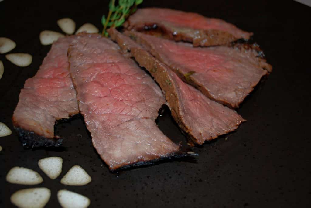 Balsamic and Thyme Marinated London Broil