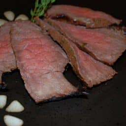 Balsamic and Thyme Marinated London Broil