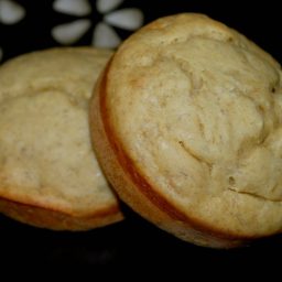 Eggnog Banana Muffin Tops