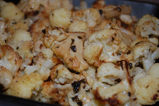 A close up of food, with Cauliflower