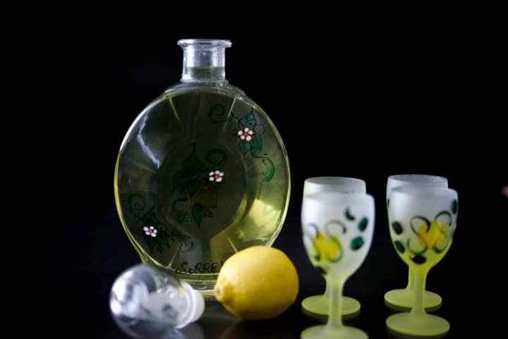 Limoncello and Lemon