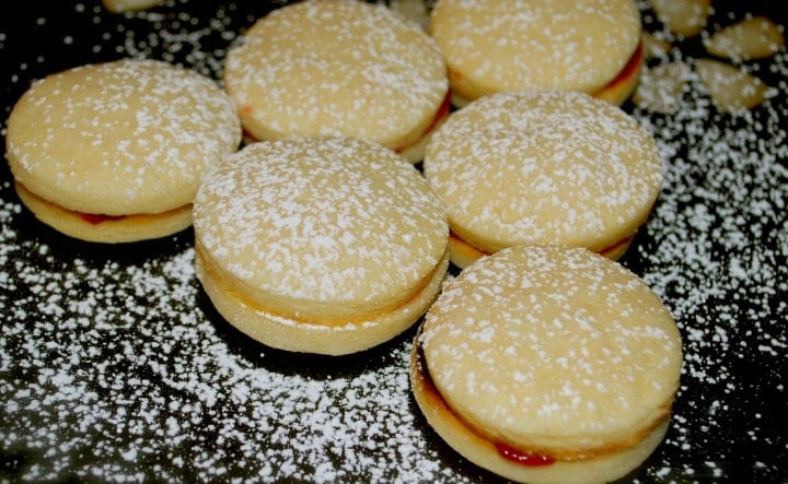 Mini Raspberry Linzer Tarts