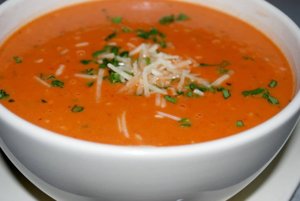Asiago Tomato Basil Soup 