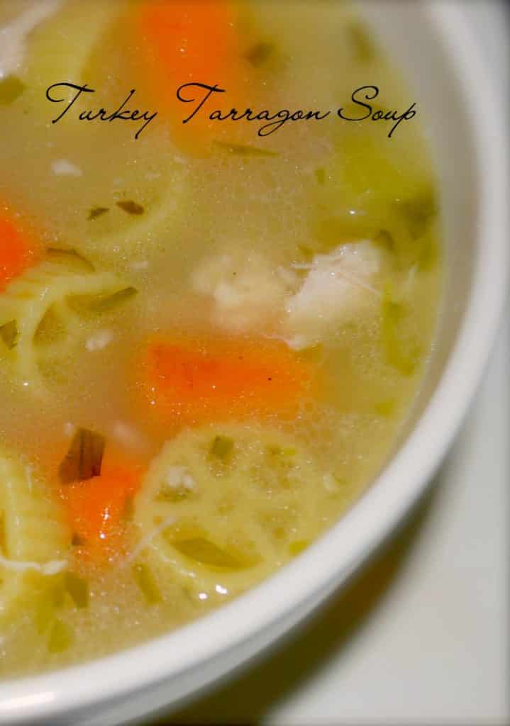 Turkey Tarragon Soup