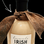 a bottle of irish cream liqueur