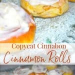 These Cinnabon Copycat Cinnamon Rolls taste just like the restaurant version; especially when topped with my homemade cream cheese icing. 