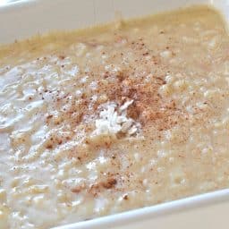 Coconut Rice Pudding