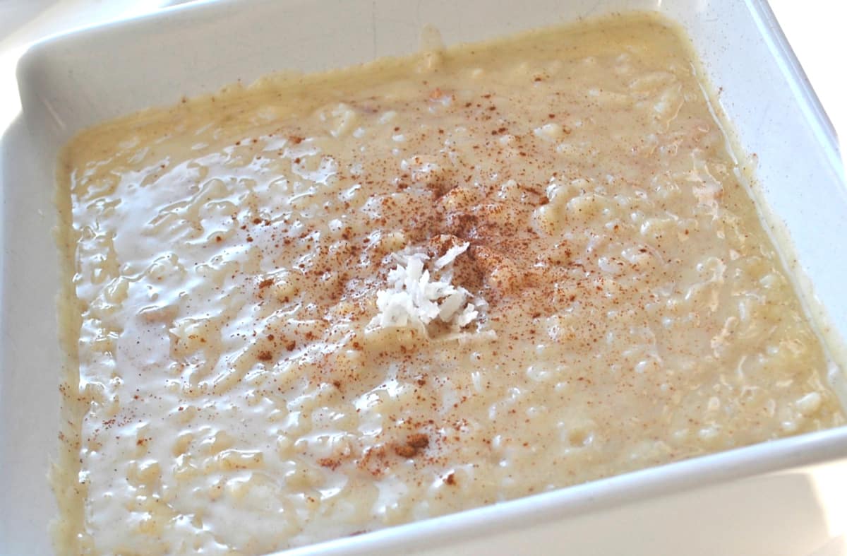 Coconut Rice Pudding
