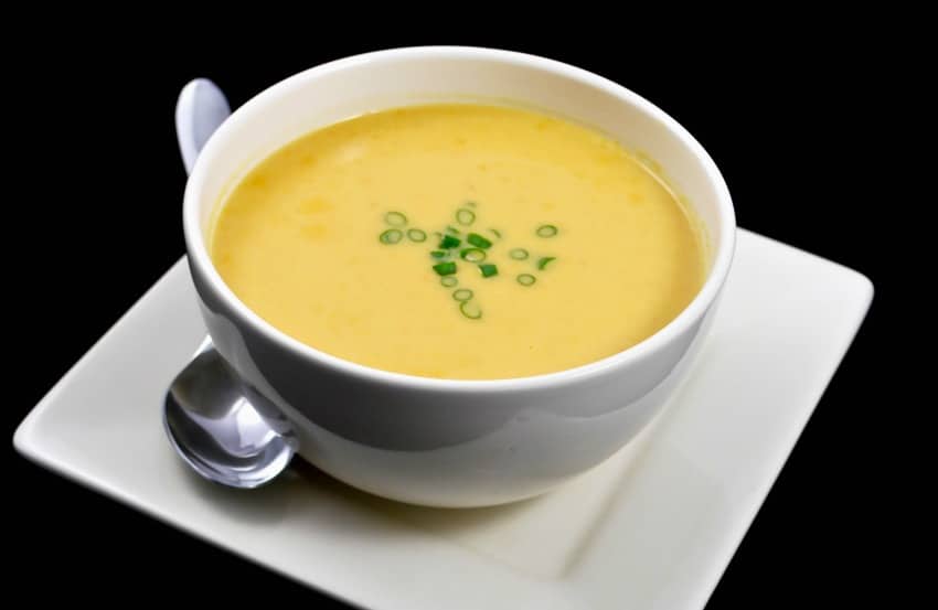 Creamy Asian Root Vegetable Soup