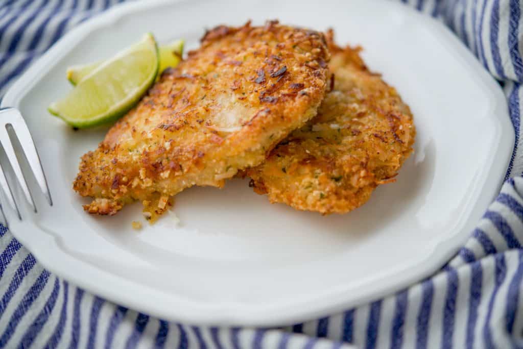 Coconut and Lime Pork Cutlets