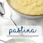 Warm and comforting, this Italian Pastina is my family's go-to meal when you're feeling under the weather or need a quick pick me up.