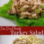 Give leftover turkey a Mediterranean twist by adding sun dried tomatoes and fresh rosemary in this delicious turkey salad.