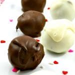 Triple Chocolate Toffee Bombs