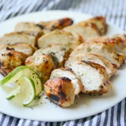 Grilled Chicken in a Lime Sea Salt Brine Horizontal