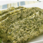 Spinach Artichoke Chicken Meatloaf