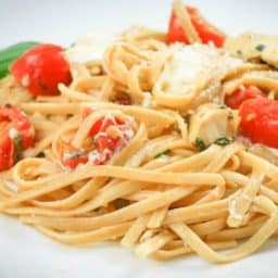 Whole.Grain Linguine Margherita-1