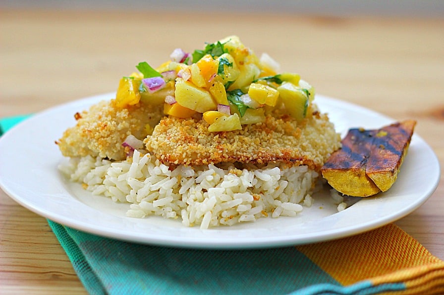 Macadamia Crusted Tilapia