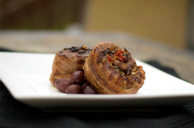 Mediterranean Stuffed Flank Steak