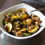 Balsamic Zucchini & Mushrooms