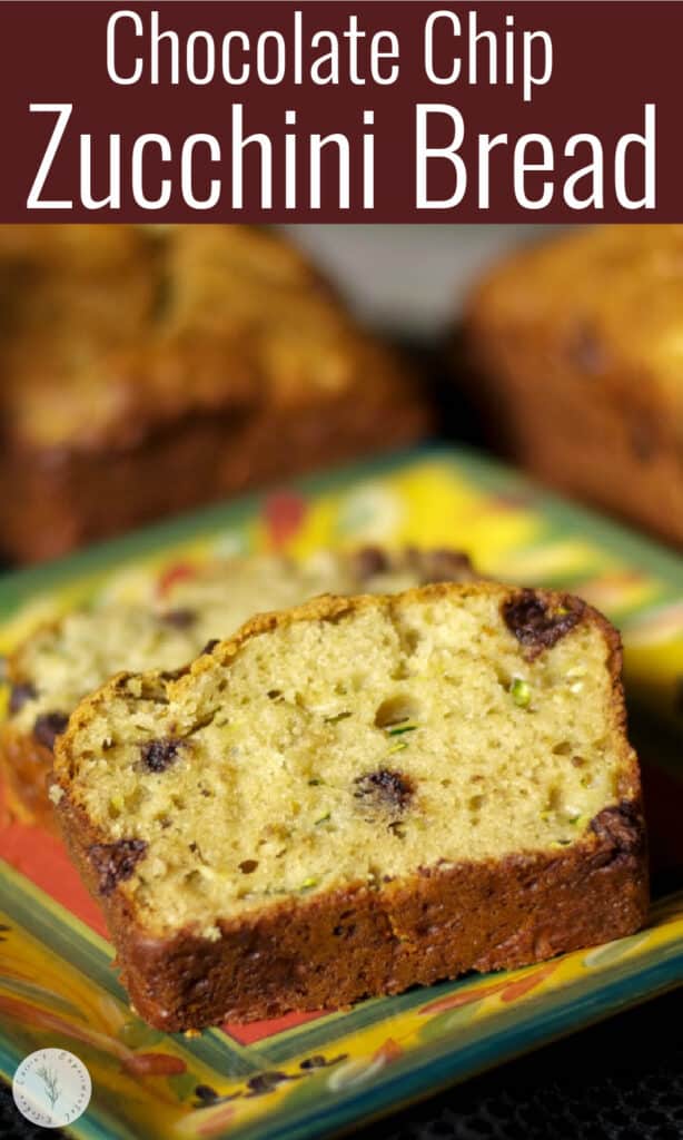 This version of Chocolate Chip Zucchini Bread is lightened up a bit with Greek yogurt and applesauce, but it's loaded with flavor.