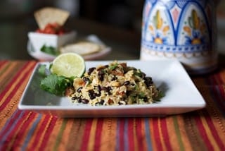 Chorizo, Chicken Black Beans with Rice