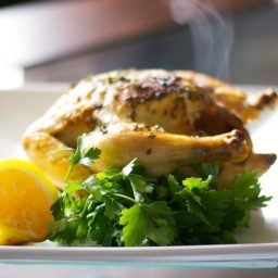 Lemon Roasted Cornish Hens