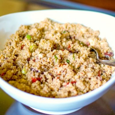 Mediterranean Quinoa Salad | Carrie’s Experimental Kitchen