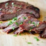 Soy Ginger Grilled Flank Steak