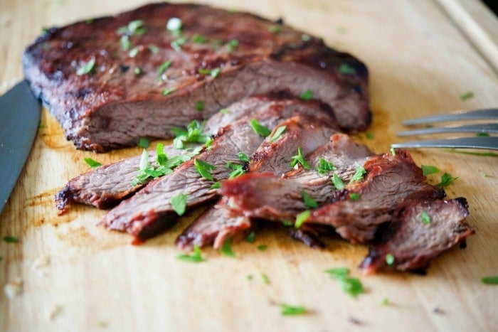 Soy Ginger Grilled Flank Steak