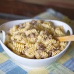 Stovetop Cheeseburger Macaroni in a bowl