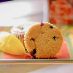 Almond Blueberry Lemon Muffins