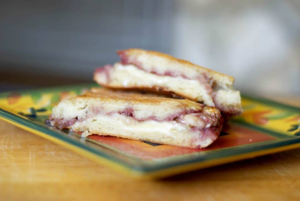 Brie and Raspberry Jam Panini