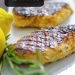 Boneless chicken breasts marinated in a combination of honey, lemon juice and rosemary