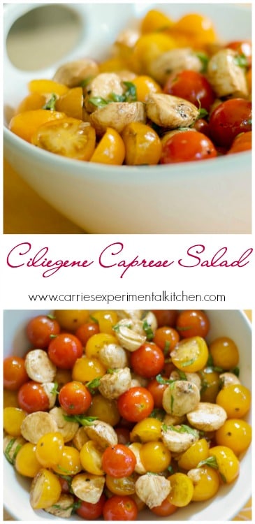 Ciliegene Caprese Salad