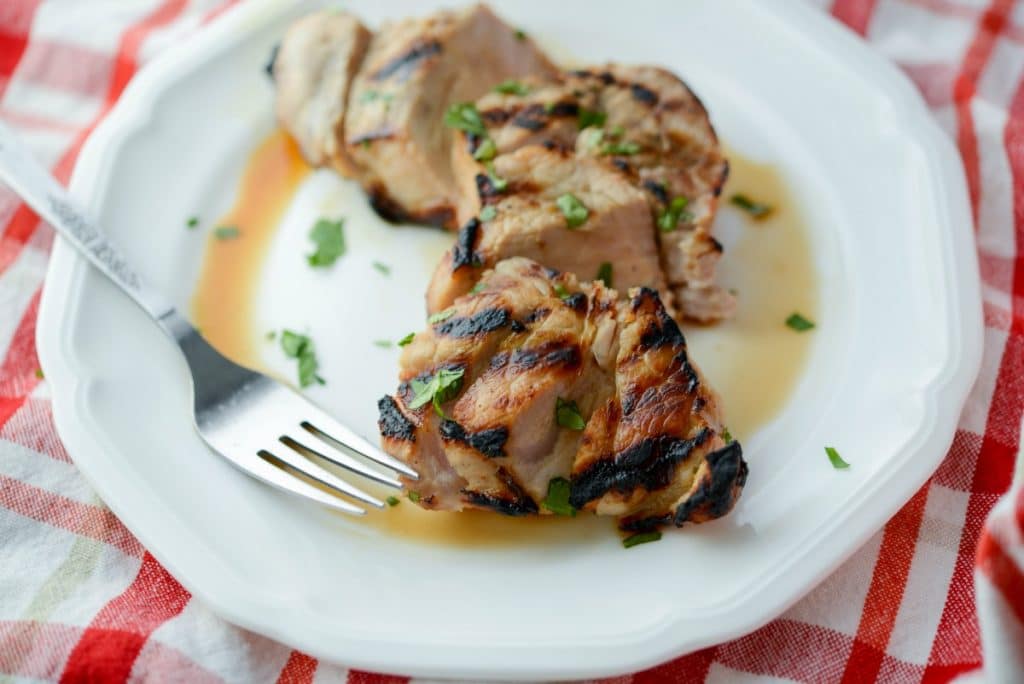 Corona Grilled Pork Chops