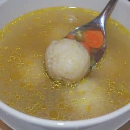 Italian Matzo Ball Soup | Carrie's Experimental Kitchen